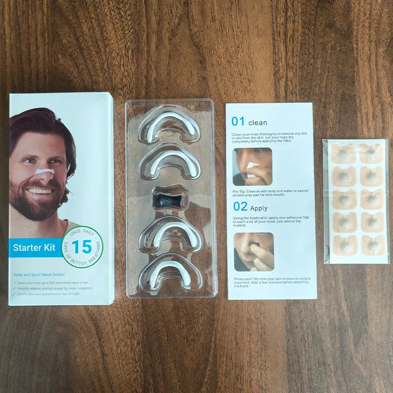 Anti-Snoring Magnetic Nasal Strips