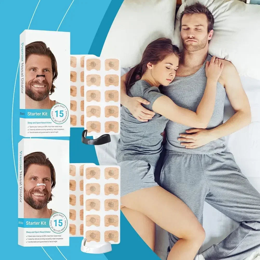 Anti-Snoring Magnetic Nasal Strips